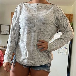 Simple long sleeve top